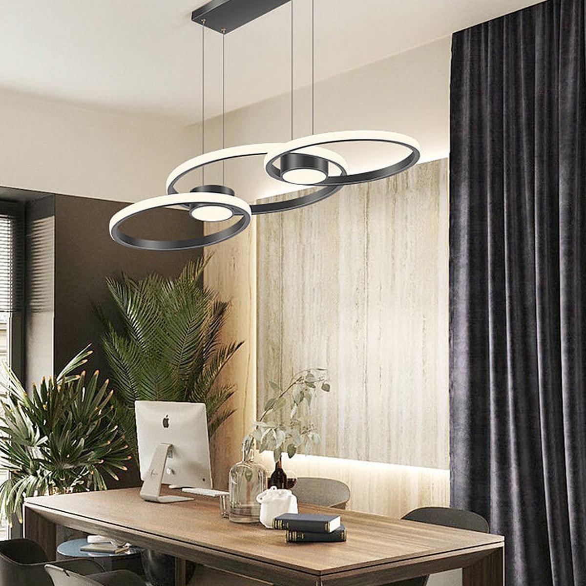 Modern Minimalist Circle Combination Design Island Light LED Chandelier