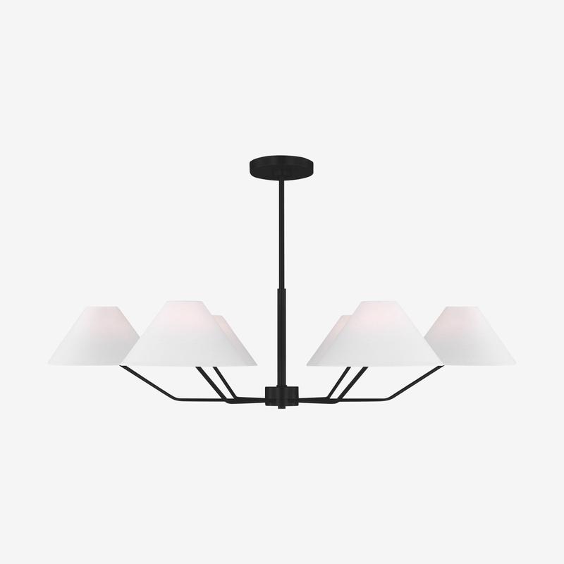 Burke Chandelier (Midnight Black Large)