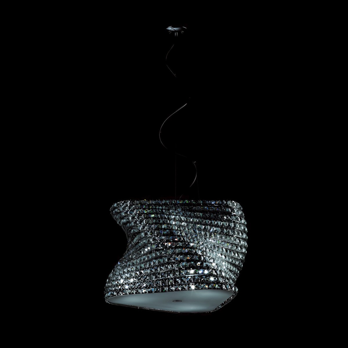 Ziva 6 Light K9 Crystal Chandelier - Chrome