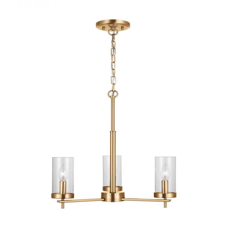 Zire Three Light Chandelier | 3190303-848