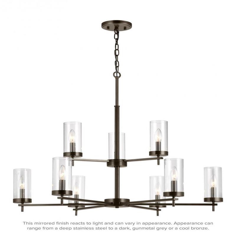 Zire Nine Light Chandelier | 3190309EN-778