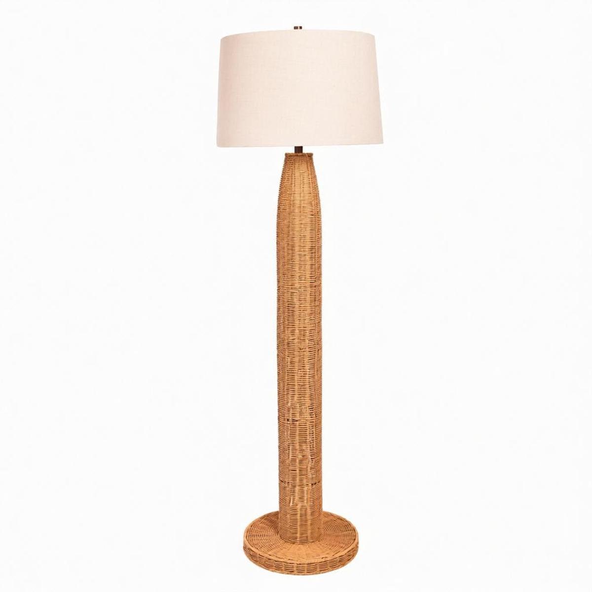 Denoria | Rattan Floor Lamp