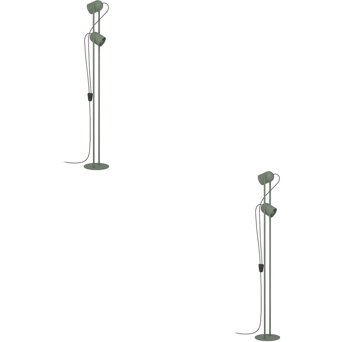 2 PACK Stylish Modern Green Ceiling Spotlight for Any Indoor Room