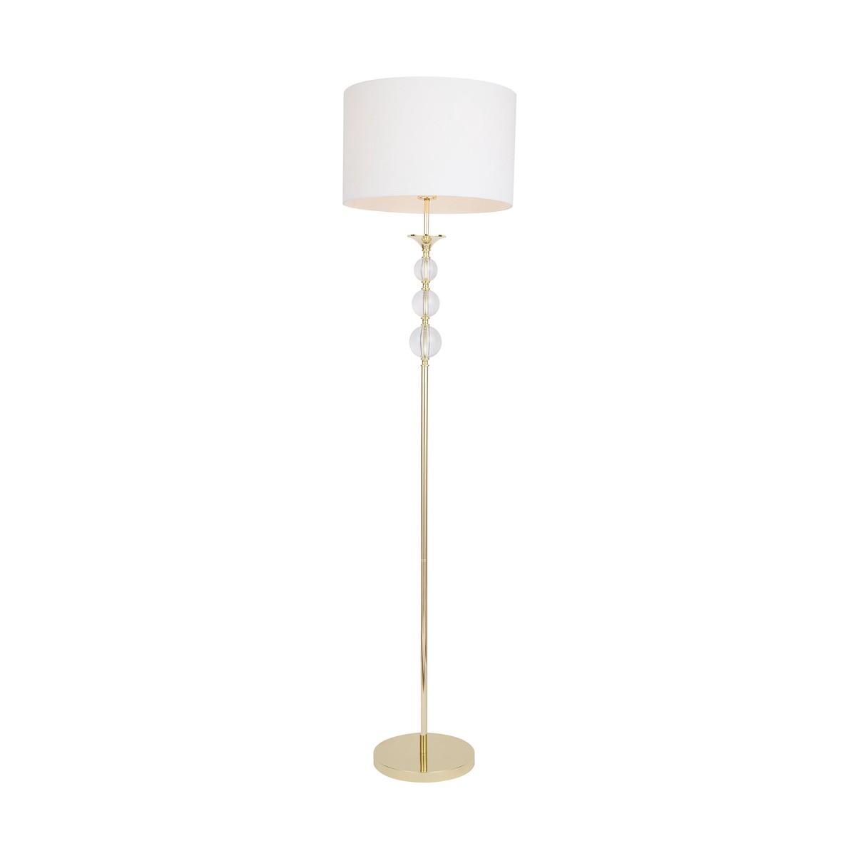 Zuma Line Rea Floor Lamp Gold / White - RLL93163-1GW