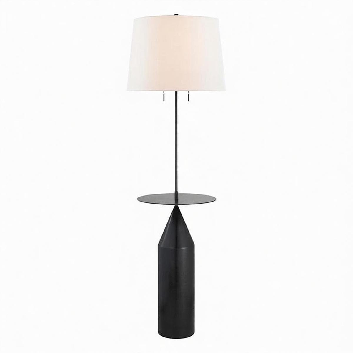 Zyndella | Integrated Shelf Floor Lamp
