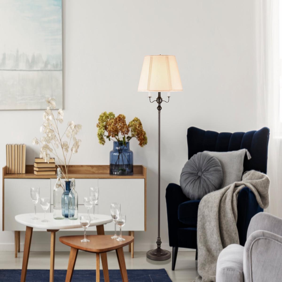 6 WAY METAL FLOOR LAMP - Default Title