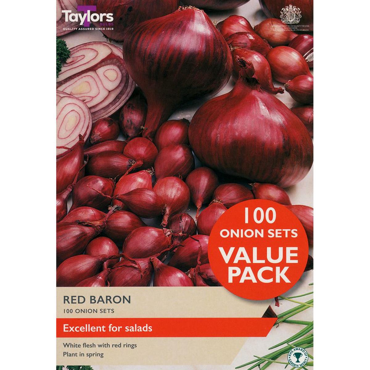VALUE ONION RED BARON 100