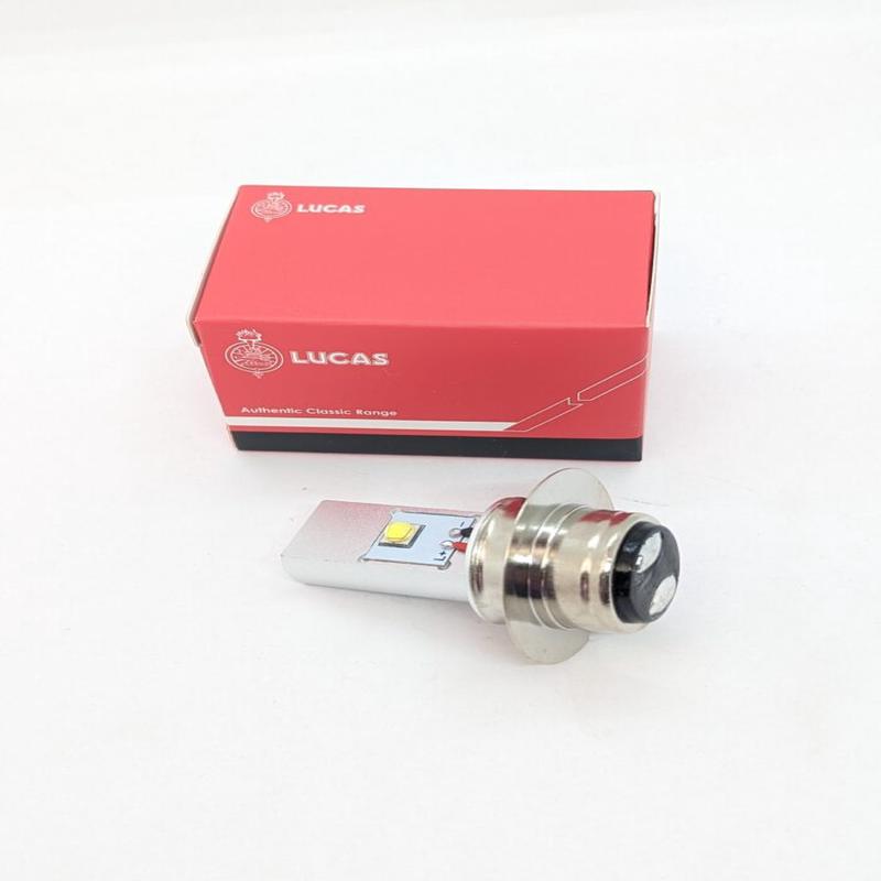 446LEDL  LED Headlight Bulb With Lucas Base, 6/12V