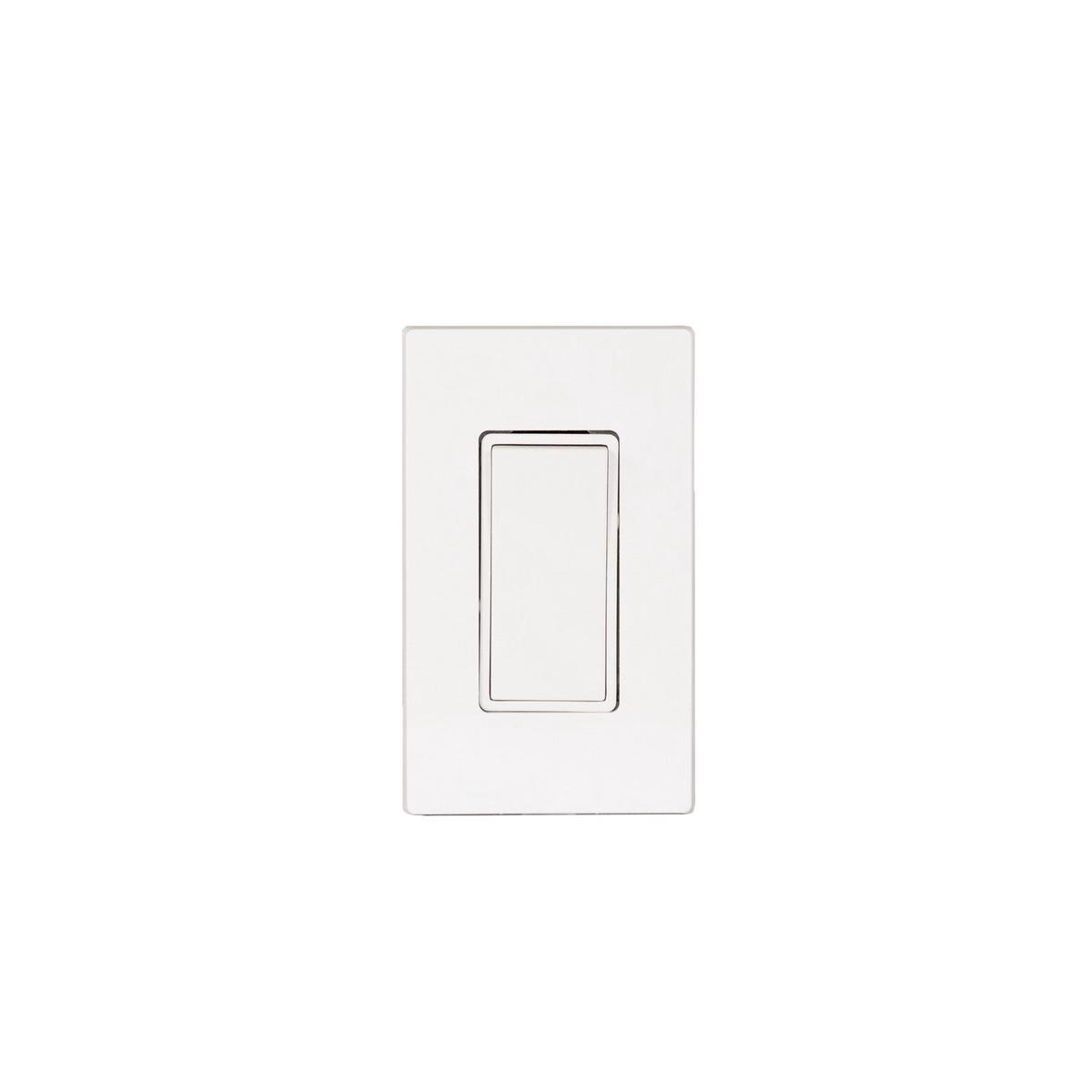 1 SINGLE ON OFF SWITCH WHITE EFSSPW1