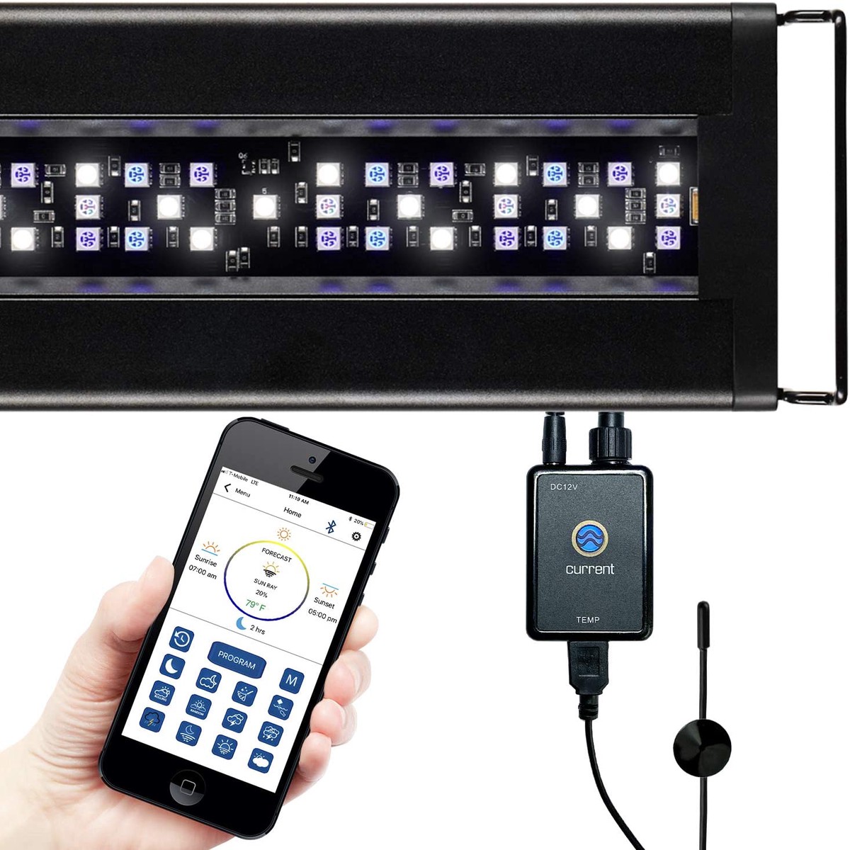 (18"-24") Orbit Marine LED Light w/Mini Bluetooth LOOP App Control (4200) - Current USA