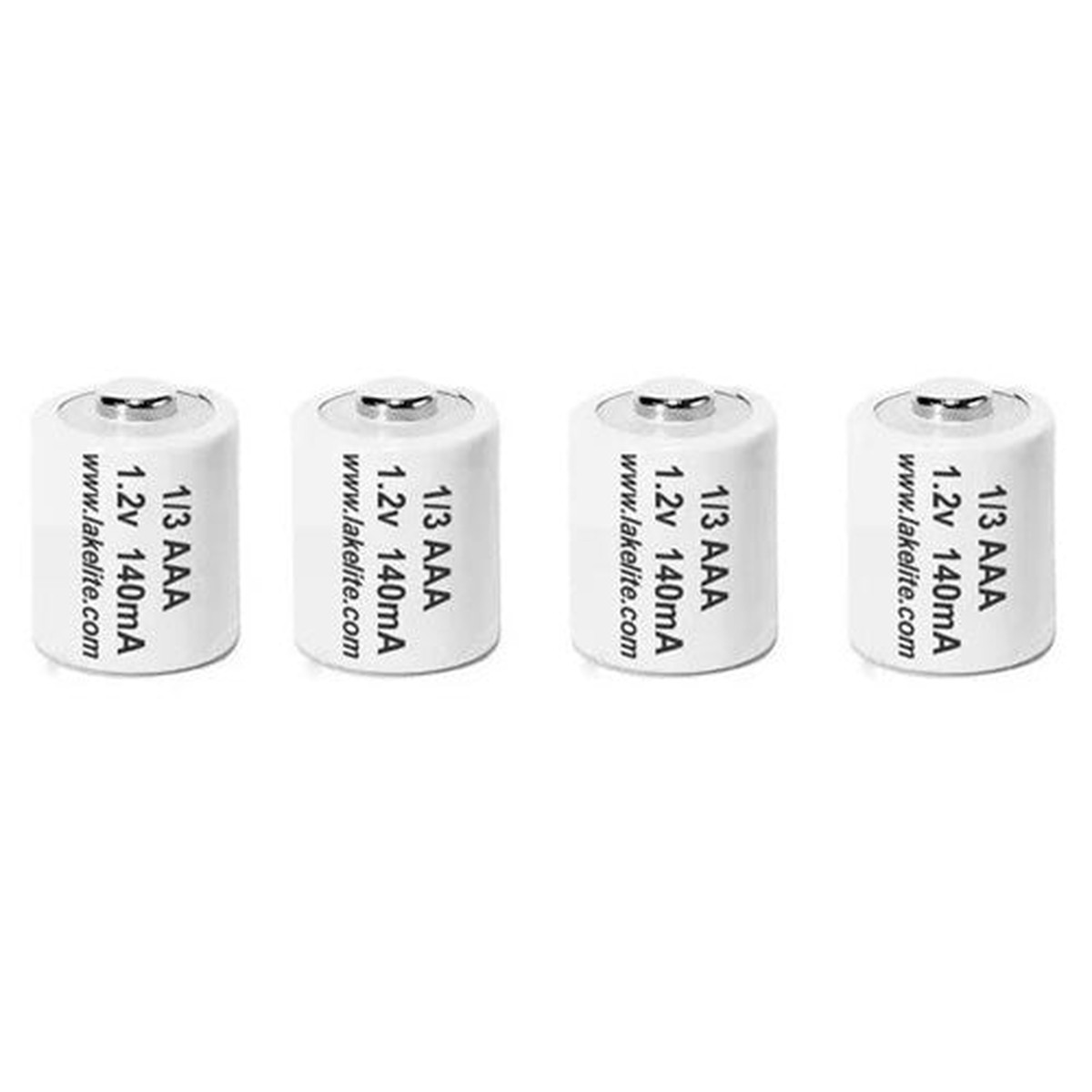 1/3AAA 140mAh Rechargeable Battery (4-Pack)