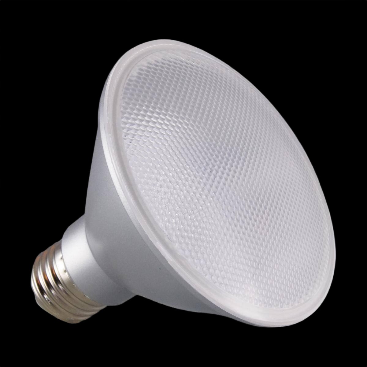 Satco 125 Watt PAR30SN LED Neutral White Medium Base Light Bulb 25 deg Beam Spread