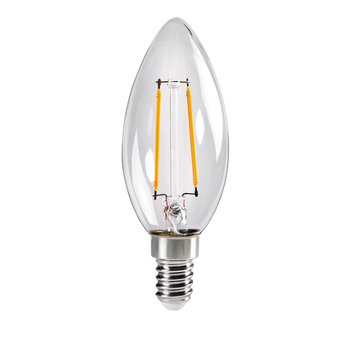 XLED E14 Candle 2.5W Filament 25W-eq 250lm 320 - Warm White