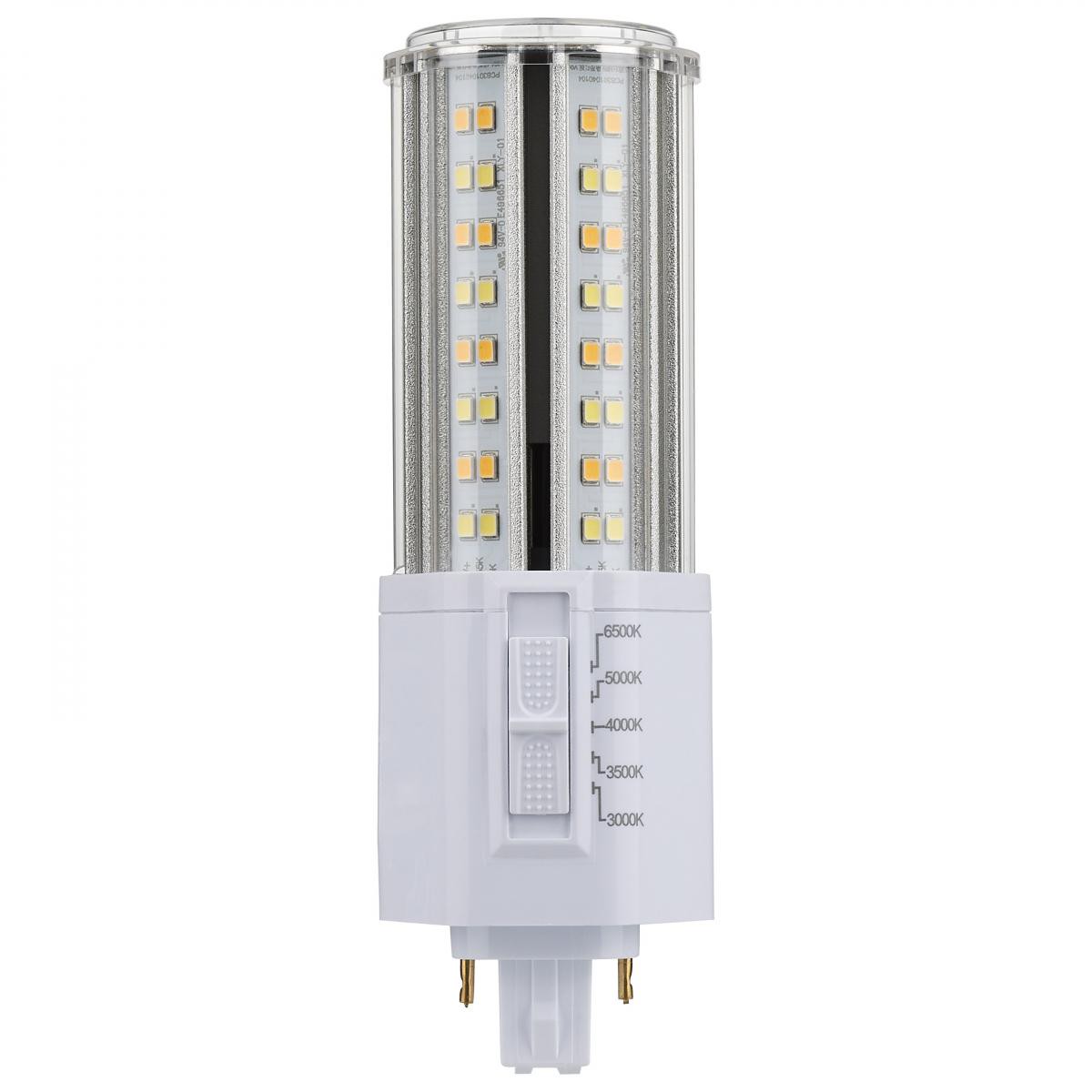 22 Watt High Lumen LED Color Selectable PL Lamp 3000/3500/4000/5000/6500K