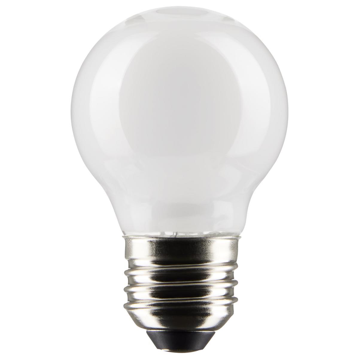 4000K G16.5 Globe White Medium Base LED Bulb - Pack of Six | S21225