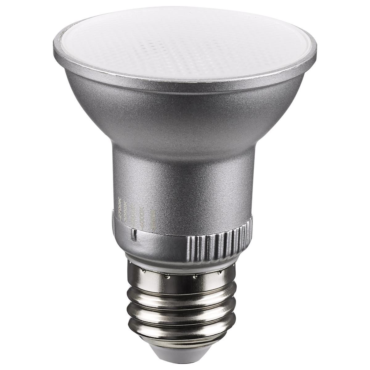 5.5 Watt LED 25 Degree Color Selectable PAR20 Light Bulb 2700/3000/3500/4000/5000K