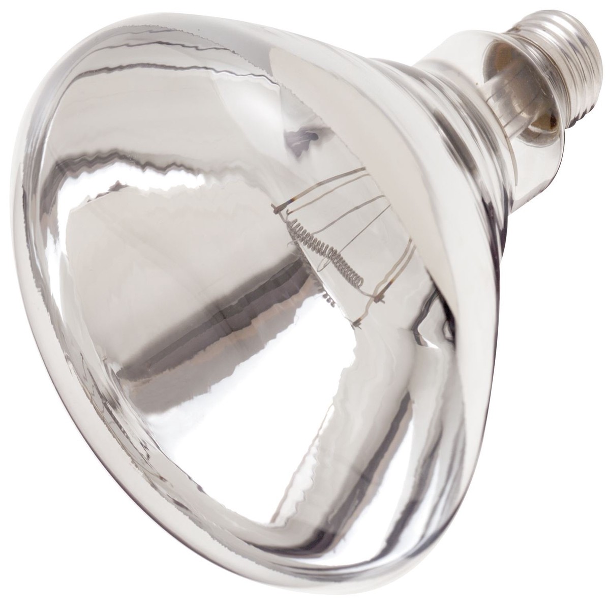 Satco S4999 Medium Light Bulb, Bronze Finish, 6.5", Clear Heat, 1 Count