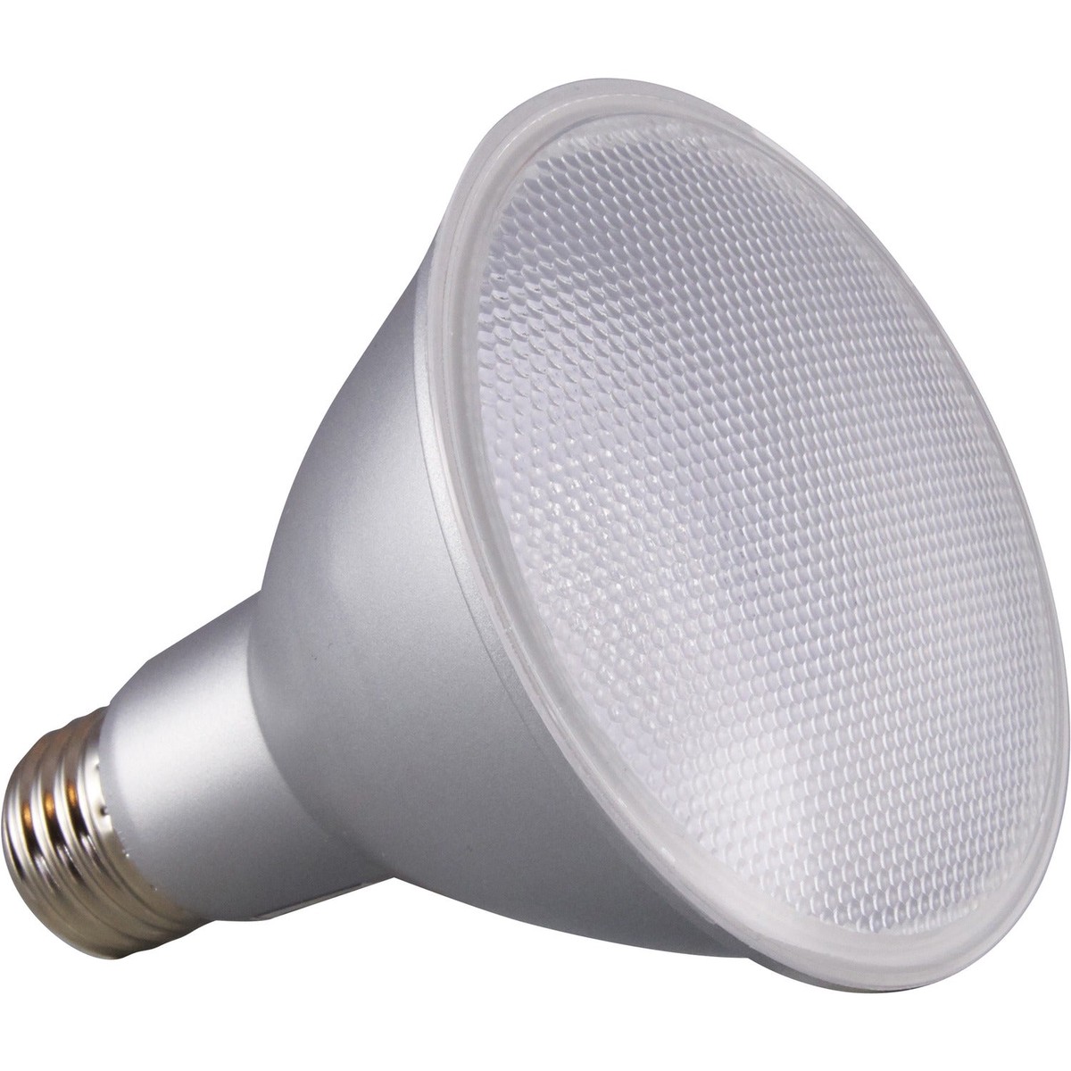 Satco 12W PAR 30/LN/FL 3000K LED Bulb, Silver, SDNS29431