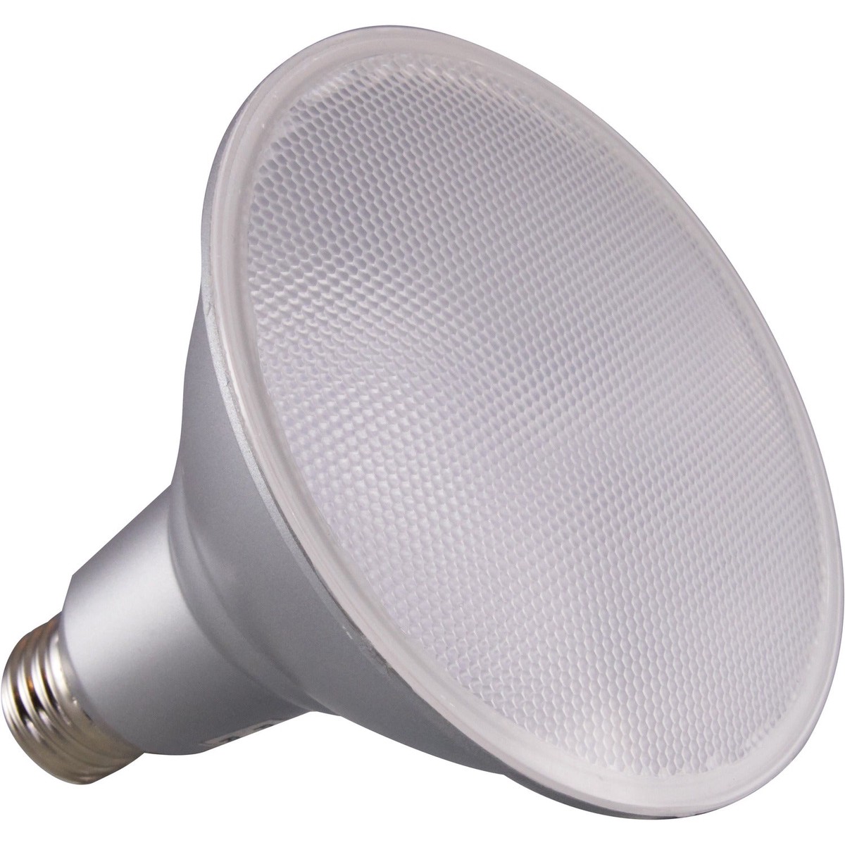 Satco 15W PAR38 3000K LED Bulb, Silver, SDNS29446