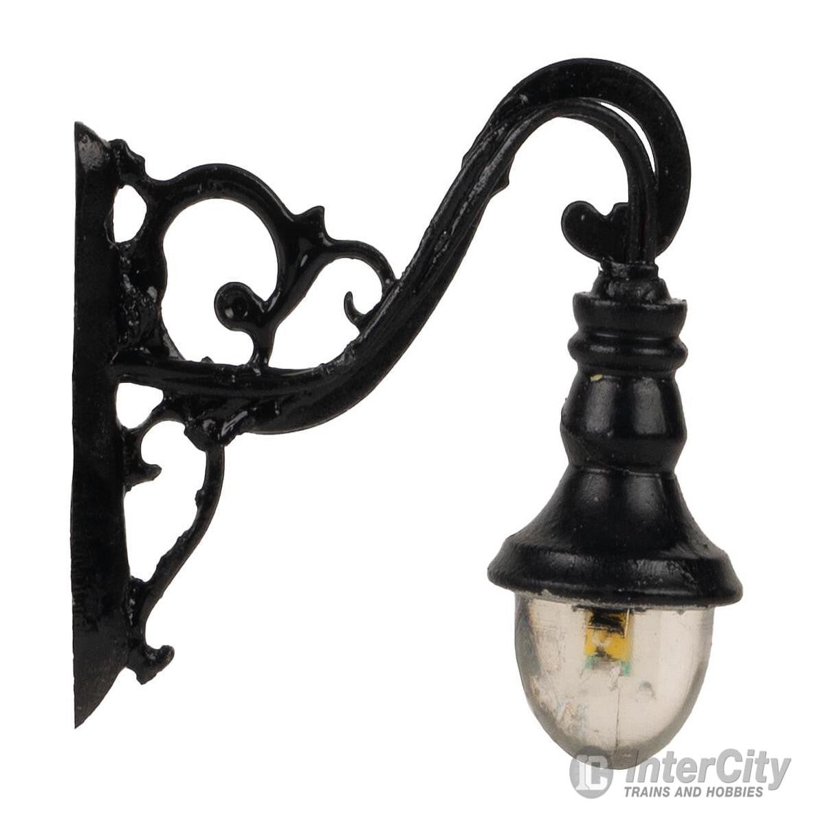 Faller 180138 HO LED wall light, historic, warm white, 3 pieces