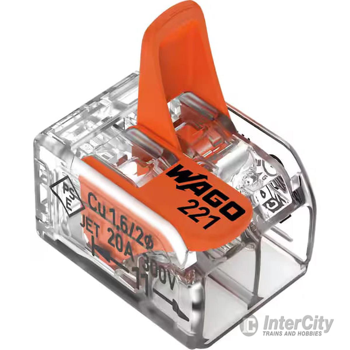 Wago 221-412 2-Conductor 12 to 24AWG Lever Nuts (Package of 10)