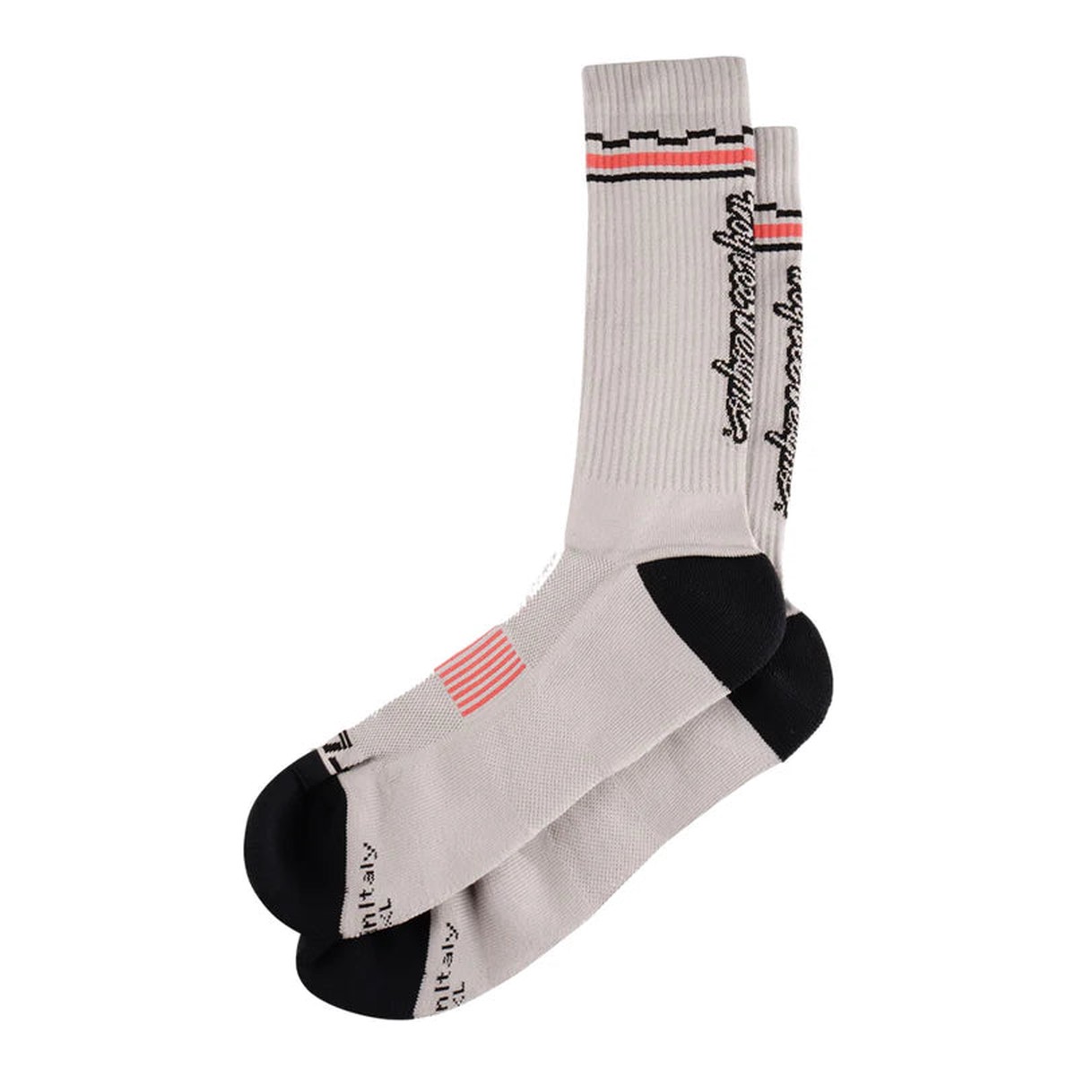 Troy Lee Designs Performance Sock - Checka - Light Gray