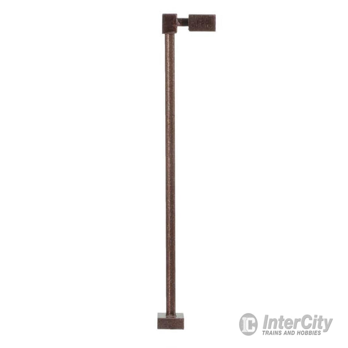 Atlas 70000201 Single-Arm Square LED Light 3-Pack -- Bronze (warm white LED) 15 Scale Feet Tall