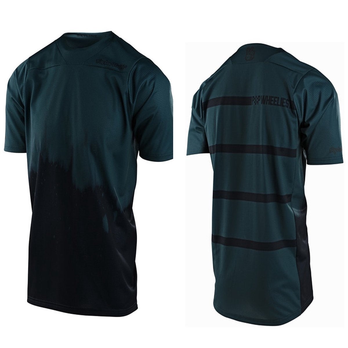 Troy Lee Designs Skyline Short Sleeve MTB Jersey - Diffuze - Light Marine - 2021