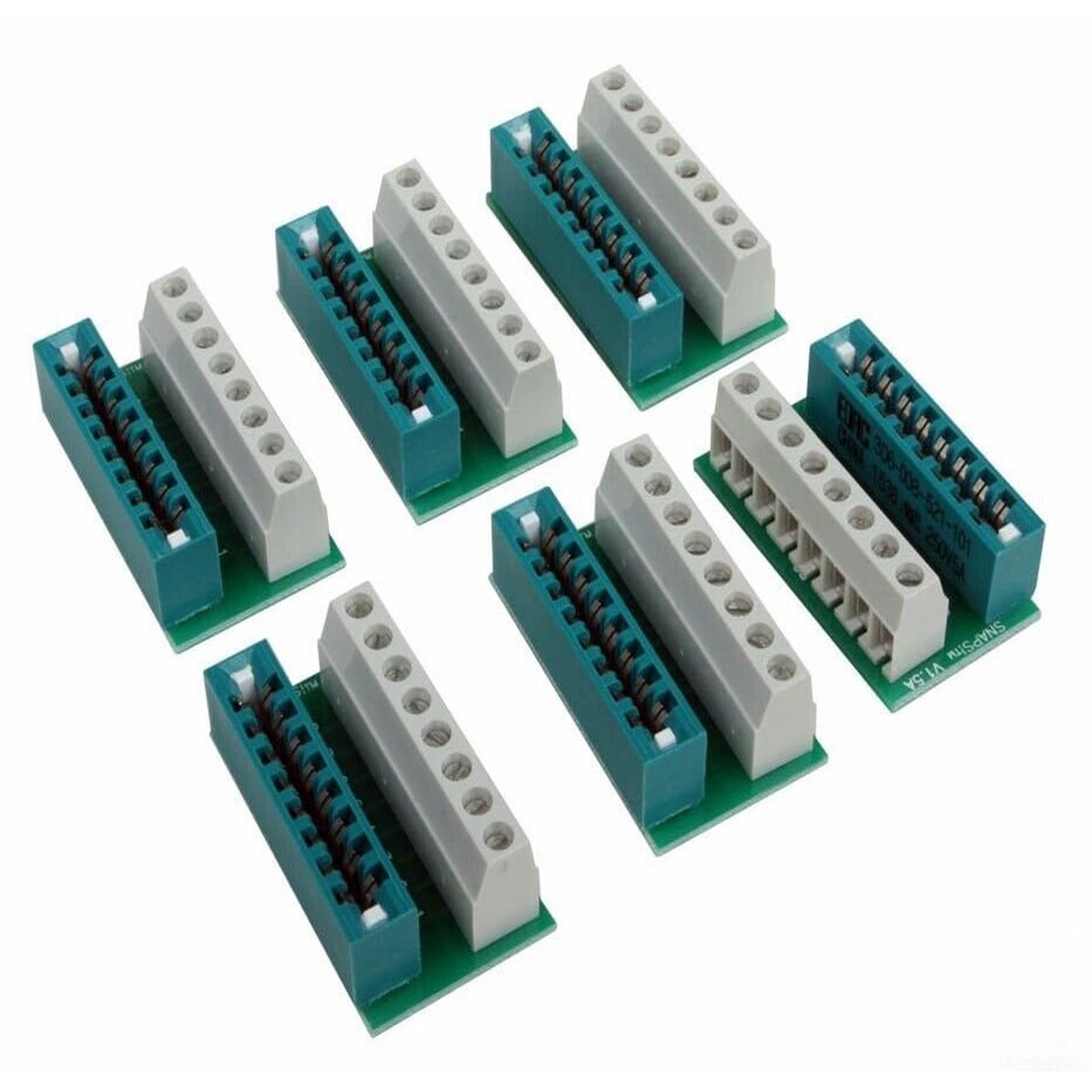 Accu Lites 10006 SNAPS! Wiring Connector for Tortoise Switch Machine 6-Pack -- 2020 Update with Wider Connection, 12 Volt