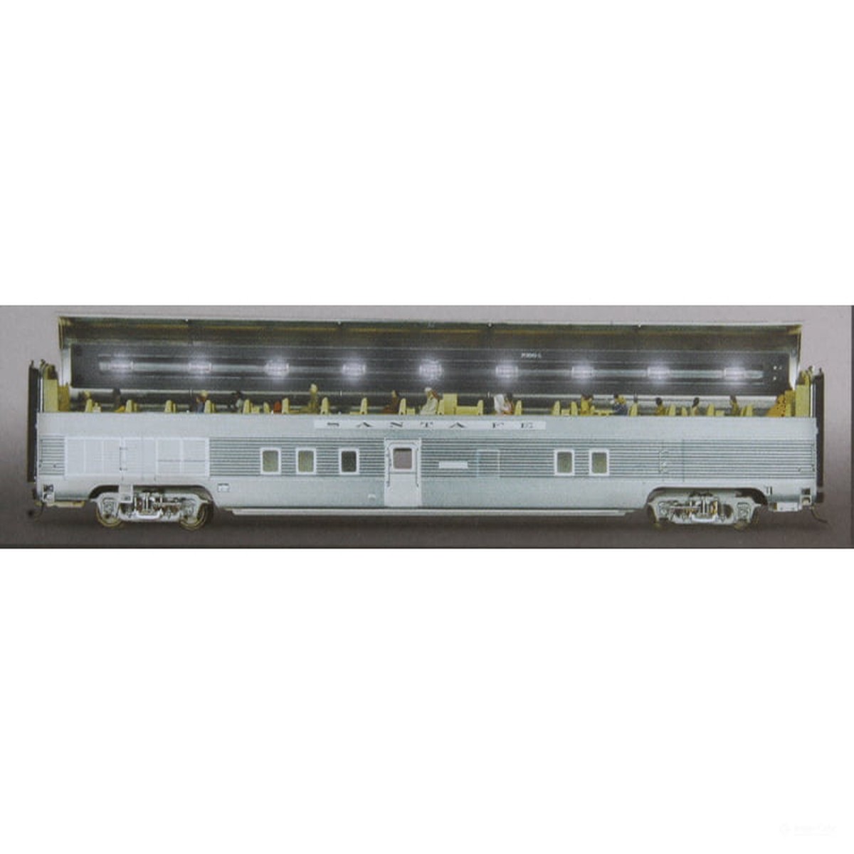 Walthers HO Proto 1055 Passenger Car Interior Constant-Intensity LED Lighting Kit - For High-Level Passenger Cars