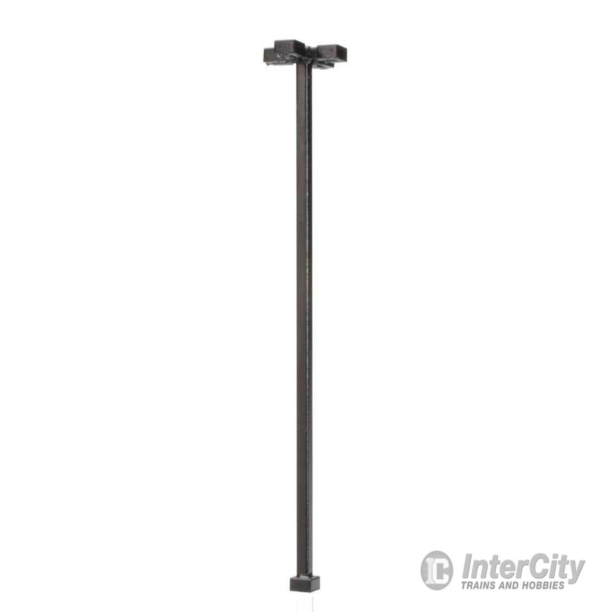 Atlas 70000195 Four-Arm Square LED Light 3-Pack -- Black (warm white LED) 30 Scale Feet Tall