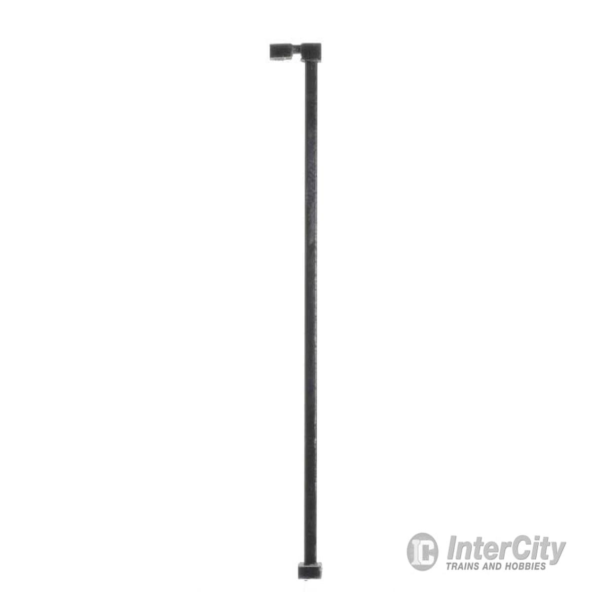 Atlas 70000185 Single-Arm Square LED Light 3-Pack -- Black (warm white LED) 30 Scale Feet Tall
