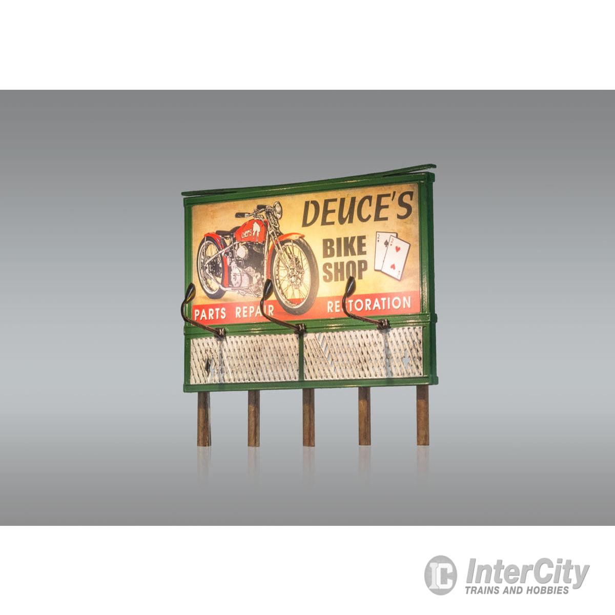 Woodland Scenics 5792 Lighted Billboard - Just Plug(R) -- Deuce's Parts and Repair
