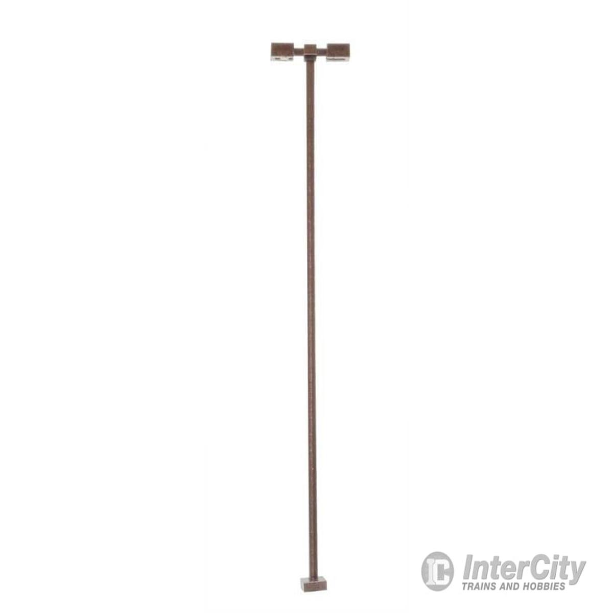Atlas 70000214 Double-Arm Square LED Light 3-Pack -- Bronze (cool white LED) 30 Scale Feet Tall